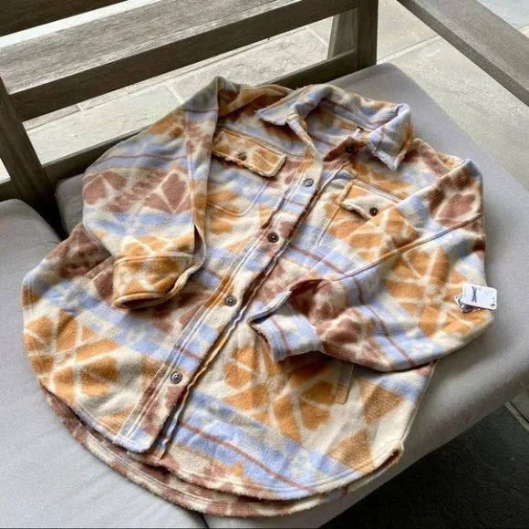 New Free People Jacquard Ruby Jacket - Picture 6 of 9